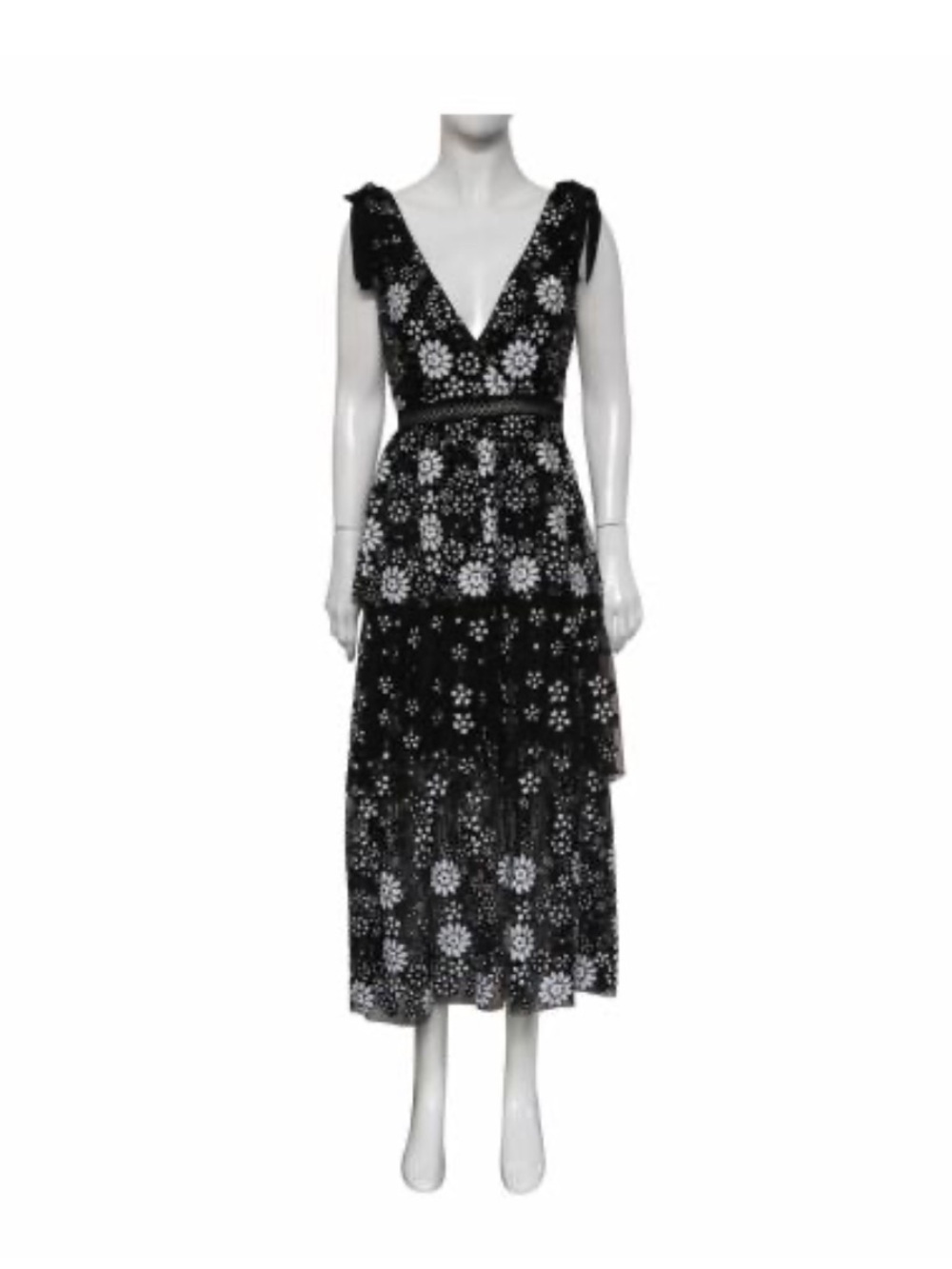 Self-Portrait Starlet Deco Dress